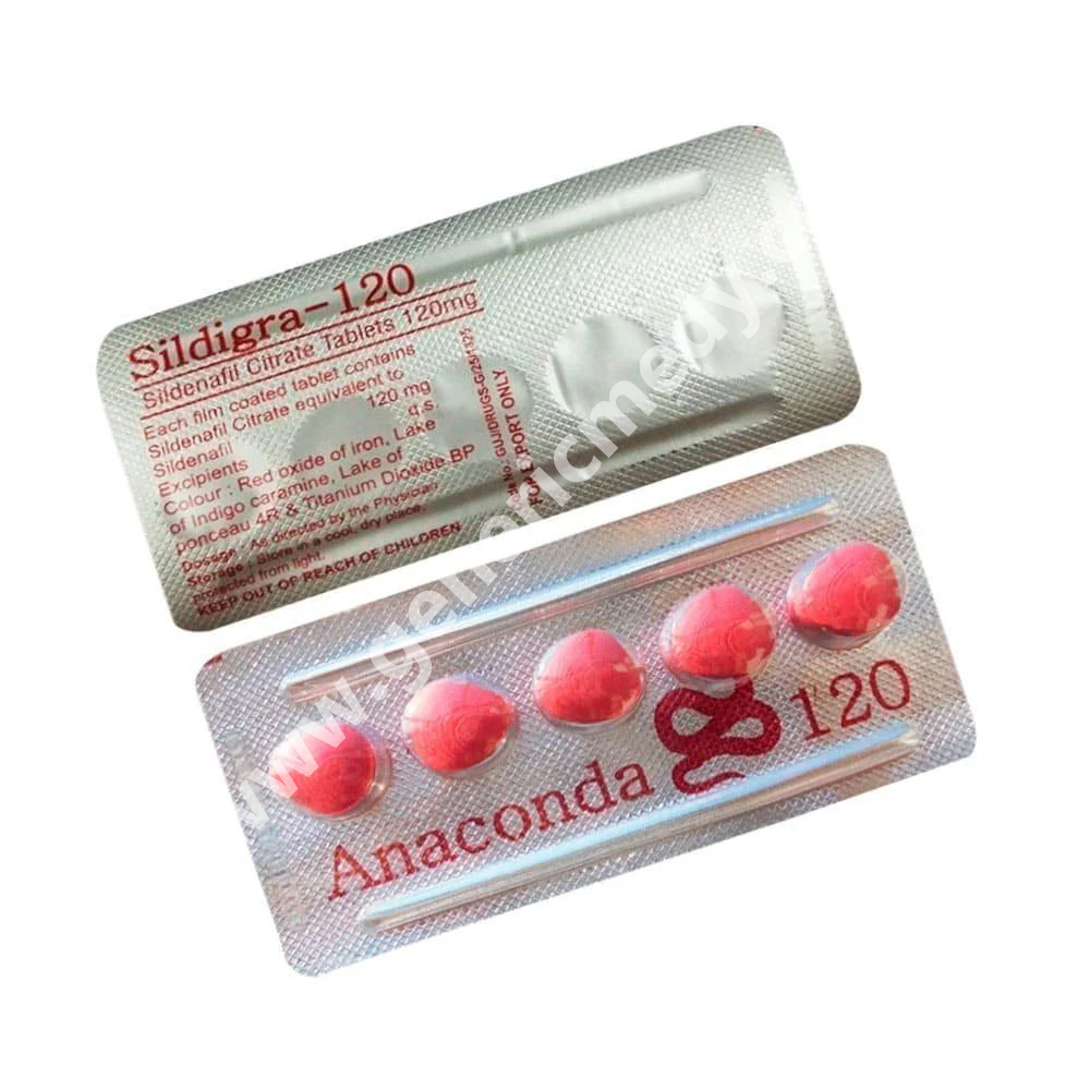 Anaconda 120 mg (Sildenafil Citrate 120mg)