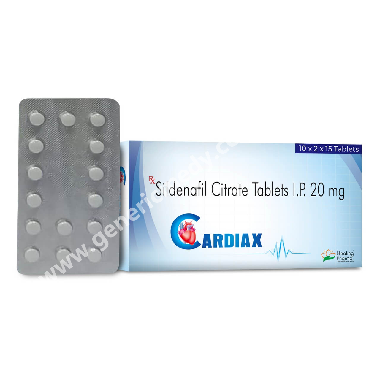 Cardiax 20mg ( Sildenafil 20mg )