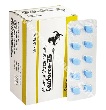 Cenforce 25 mg (Sildenafil Citrate 25mg)