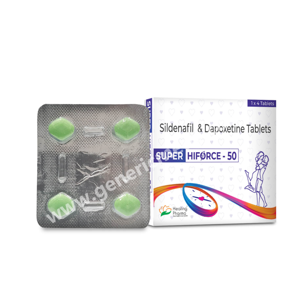Super Hiforce 50mg (Sildenafil/Dapoxetine)