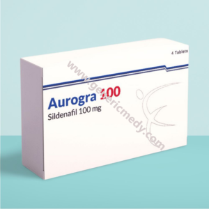 Aurogra 100 mg (Sildenafil Citrate 100mg)