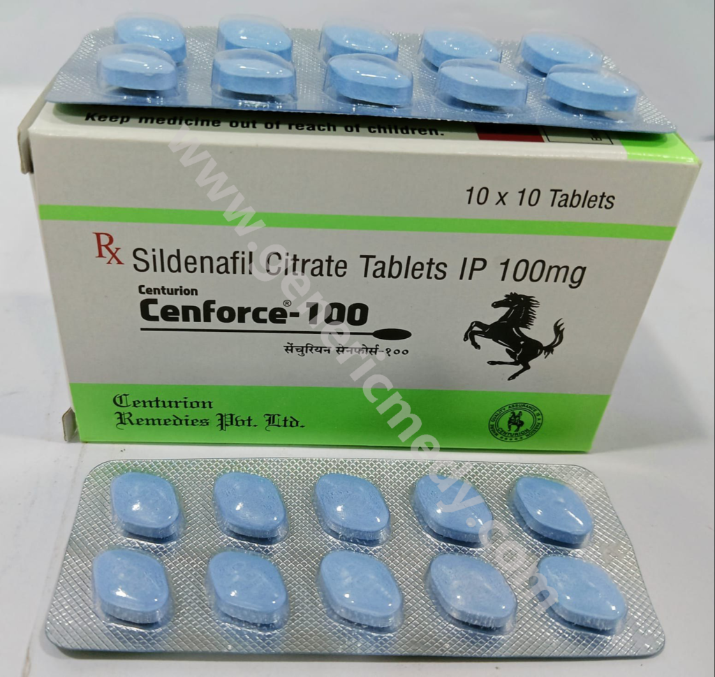 Cenforce 100 mg (Sildenafil Blue Pills 100mg)