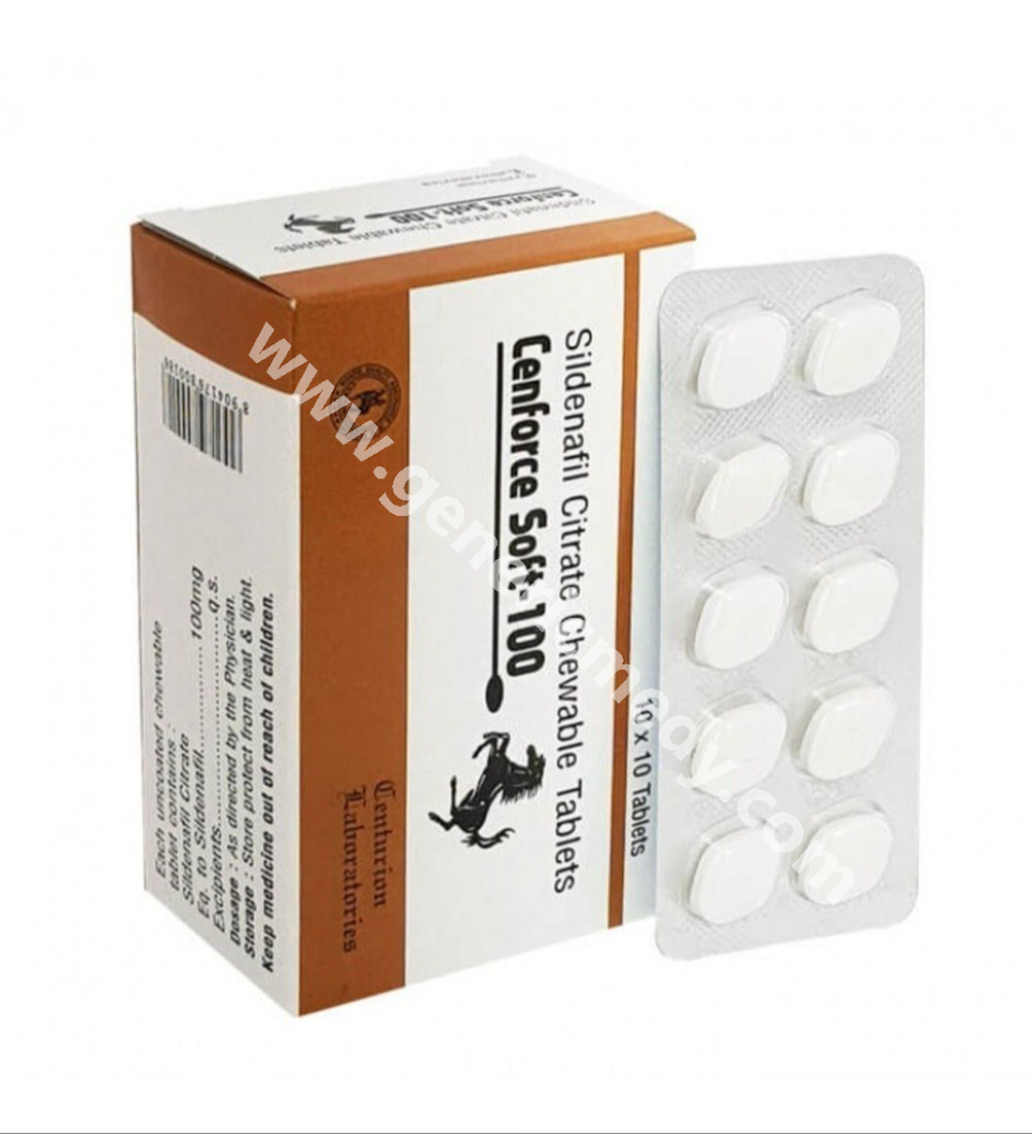 Viagra Soft 100mg (Sildenafil Soft tablets 100 mg)