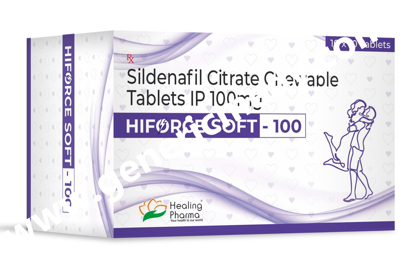 Hiforce Soft 100 mg (Sildenafil citrate Chewable)