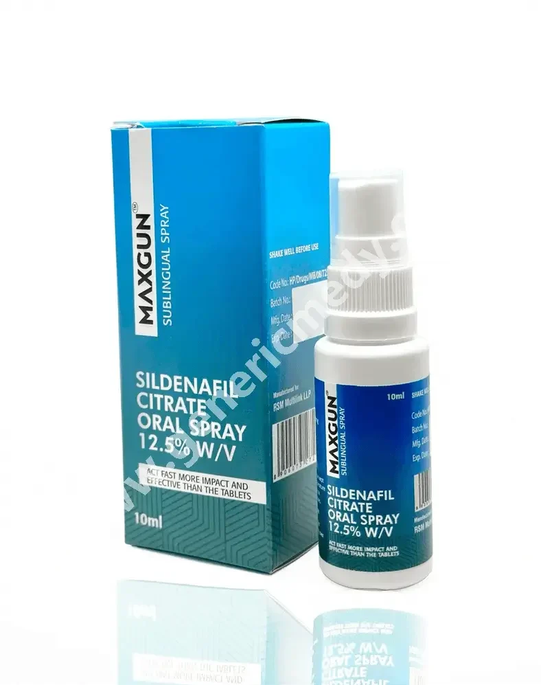 Maxgun Sublingual Spray (Sildenafil Sublingual Spray)