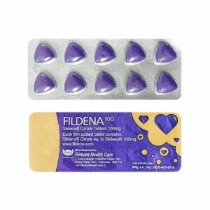 Purple Viagra Pill (Generic Fildena 100)