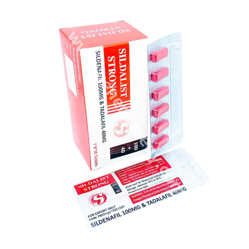 Sildalist Strong 140mg (Sildenafil + Tadalafil)