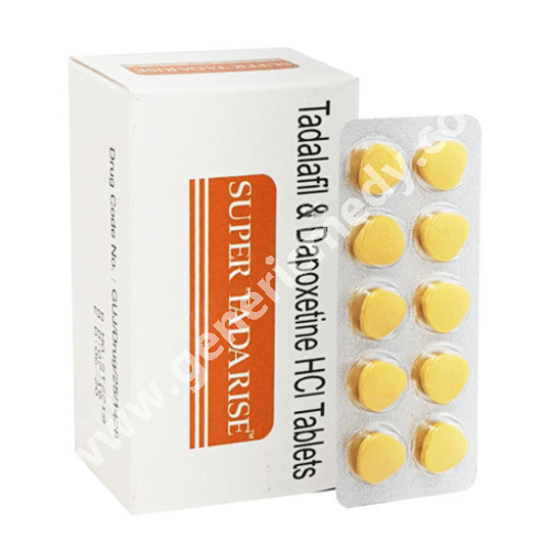 Extra Super Tadarise ( Tadalafil 40mg /Dapoxetine 60mg)