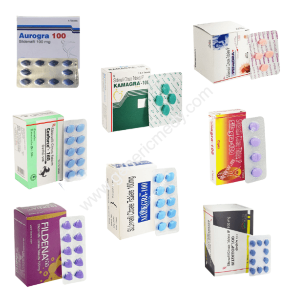 Sildenafil 100mg (Sildenafil Citrate 100mg)